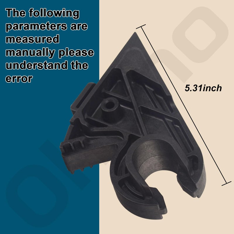 Ohoho 2 Pack 731-10069D Hood Pivot Bracket - by - Compatible with Cub Cadet / MTD Lawn Mower - Fits Model: GT XT1 XT2 50 SLX54 SLX50 GX54 GX50 ST54 - Image 4